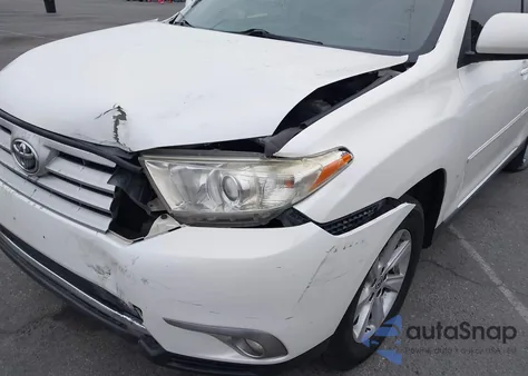2013 Toyota Highlander Se V6 from USA, damaged, VIN 5TDZK3EH0DS098502